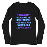 This Is What Genderqueer Looks Like Unisex Long Sleeve T-Shirt